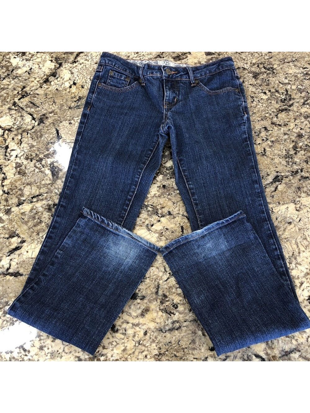 Size 5 X 31 725 Originals Womens Jeans Low Rise Bootcut Blue CN